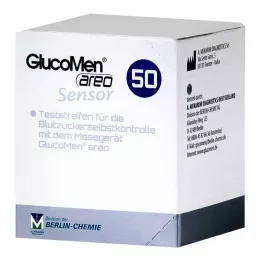 GLUCOMEN Areo senzorové testovací proužky, 50 ks