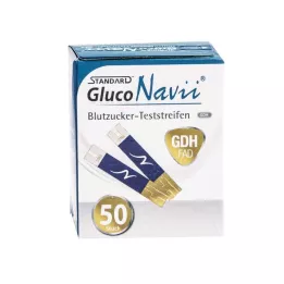 SD Testovací proužky na krevní cukr Gluconavii Gdh, 1x50 ks