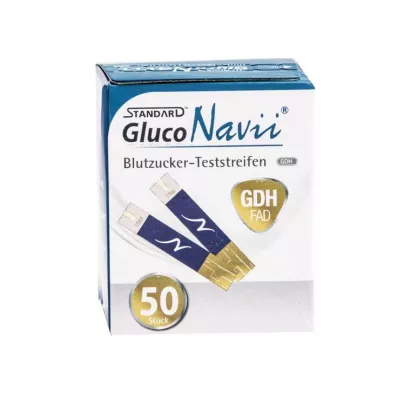 SD GlucoNavii GDH Testovací proužky na glukózu v krvi, 1x50 ks