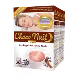 CHOCO NUIT Čokoládový nápoj v prášku na dobrou noc, 20 ks