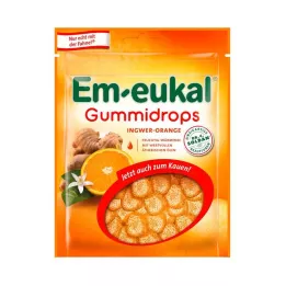EM-EUKAL Zázvorově oranžové cukrové žvýkačky, 90 g