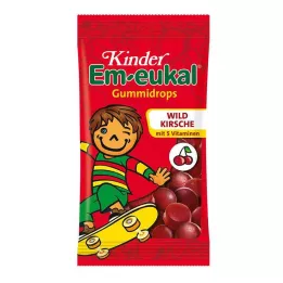 EM-EUKAL Dětské žvýkací kapky divoká třešeň, 75 g