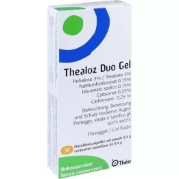 THEALOZ Duo oční gel, 30X0,4 g