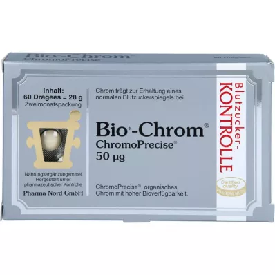 BIO-CHROM ChromoPrecise 50 μg Pharma Nord potahované tablety, 60 ks