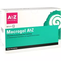 MACROGOL AbZ Plv.z.Her.e.e.Ls.zum Einnehmen, 20 ks