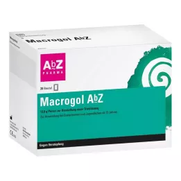 Macrogol AbZ prášek pro přípravu perorálního roztoku, 20 ks