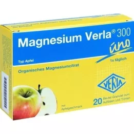 MAGNESIUM VERLA 300 jablečných granulí, 20 ks