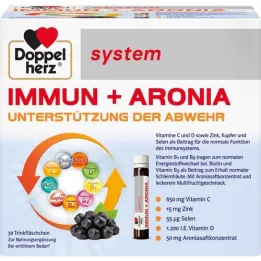 DOPPELHERZ Ampule systému Immun+Aronia, 30 ks