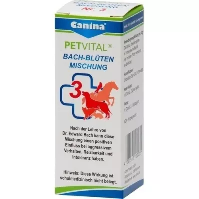 PETVITAL Bachovy květy č. 3 Globule vet., 10 g