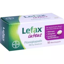 LEFAX intenzivní tekuté tobolky 250 mg simeticonu, 50 ks