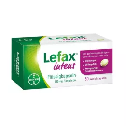 LEFAX intenzivní tekuté tobolky 250 mg simeticonu, 50 ks