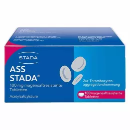 ASS STADA 100 mg entericky potahované tablety, 100 ks