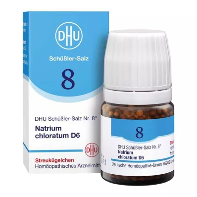 DHU Schüßlerova sůl č. 8 globule sodné soli chloratum D6, 10 g