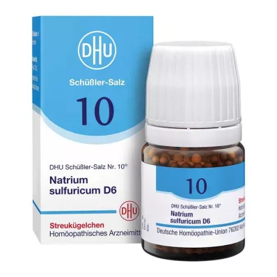 DHU Schüßlerova sůl č. 10 Natrum sulfuricum D6 globule, 10 g