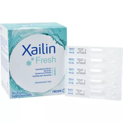 XAILIN Čerstvé oční kapky, 30X0,4 ml