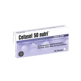 CEFASEL 50 nutriční selen tablety, 60 ks