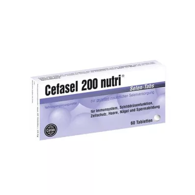 CEFASEL 200 nutriční selen tablety, 60 ks