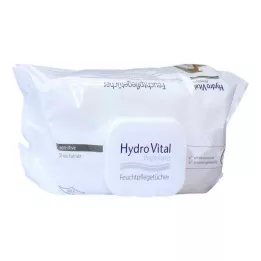 HYDROVITAL Vlhčené ubrousky s bambuckým máslem, 80 ks