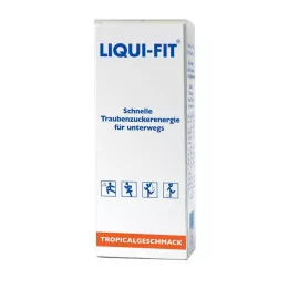 LIQUI FIT Tekutý cukerný roztok Tropical sáček, 12 ks