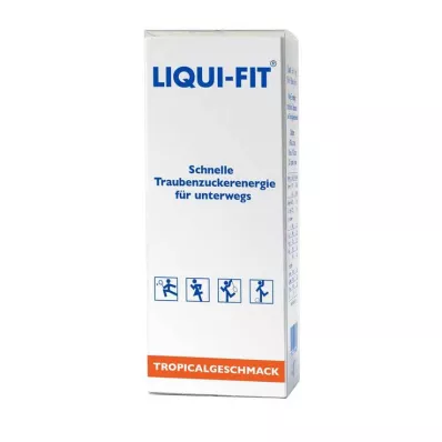 LIQUI FIT Tekutý cukerný roztok Tropical sáček, 12 ks