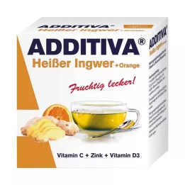 ADDITIVA horký zázvor+pomerančový prášek, 120 g
