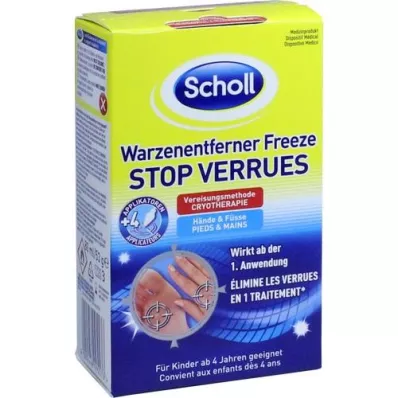 SCHOLL Odstraňovač bradavic Freeze, 80 ml