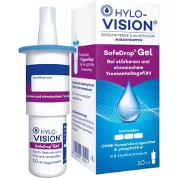 HYLO-VISION Oční kapky SafeDrop gel, 10 ml
