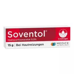 SOVENTOL Hydrokortizon acetát 0,5 % krém, 15 g
