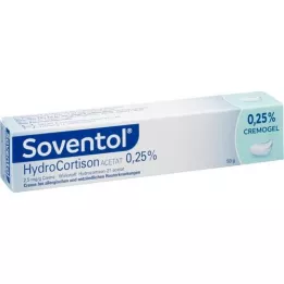 SOVENTOL Hydrokortison acetát 0,25% krém, 50 g