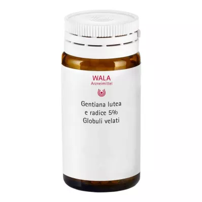 Gentiana lutea 5% matečná tinktura Globuli velati, 20 g Gentiana lutea 5% matečná tinktura Globuli velati, 20 g