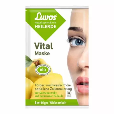 Luvos Natural Cosmetics Healing Clay Vital Mask, 2X7,5 ml