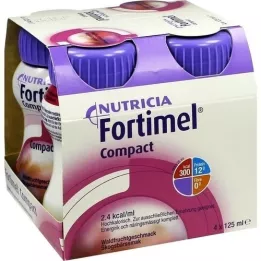 FORTIMEL Compact 2.4 Příchuť lesního ovoce, 4x125 ml