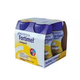FORTIMEL Compact 2.4 Banánová příchuť, 4x125 ml