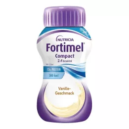 FORTIMEL Compact 2.4 Vanilková příchuť, 4x125 ml