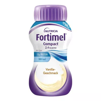 Fortimel Compact 2,4 vanilková příchuť, 4X125 ml