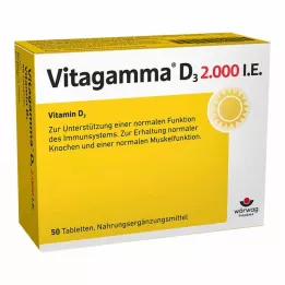 VITAGAMMA D3 2 000 I.U. vitamin D3 NEM tablety, 50 ks