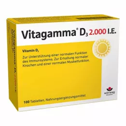 VITAGAMMA D3 2 000 I.U. vitamin D3 NEM tablety, 100 ks