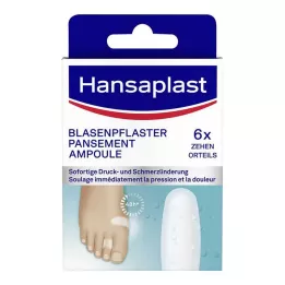 HANSAPLAST Náplast na puchýře malá, 6 ks