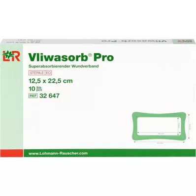 VLIWASORB Pro superabsorb.comp.sterile 12,5x22,5 cm, 10 ks
