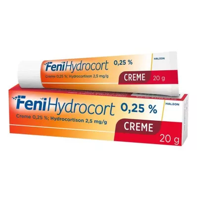 FENIHYDROCORT Krém 0,25 %, 20 g FENIHYDROCORT Krém 0,25 %, 20 g