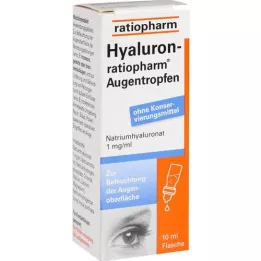 HYALURON-RATIOPHARM Oční kapky, 10 ml