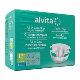 ALVITA Inkontinenční kalhotky All-in-one super large day, 24 ks