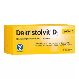 DEKRISTOLVIT D3 2 000 I.U. tablet, 90 ks