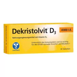 DEKRISTOLVIT D3 4 000 I.U. tablety, 30 ks