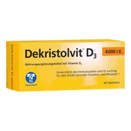 DEKRISTOLVIT D3 4 000 I.U. tablety, 60 ks