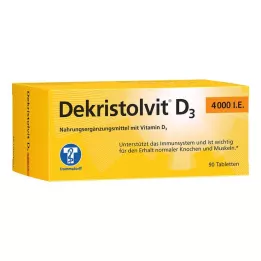 DEKRISTOLVIT D3 4 000 I.U. tablety, 90 ks