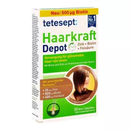 Tetesept Haarkraft Depot potahované tablety (30 kusů)