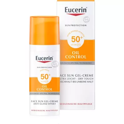 EUCERIN Gelový olej na opalování Contr.Anti-Gl.Eff.LSF50+, 50 ml