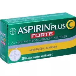 ASPIRIN plus C forte 800 mg/480 mg šumivé tablety, 10 ks