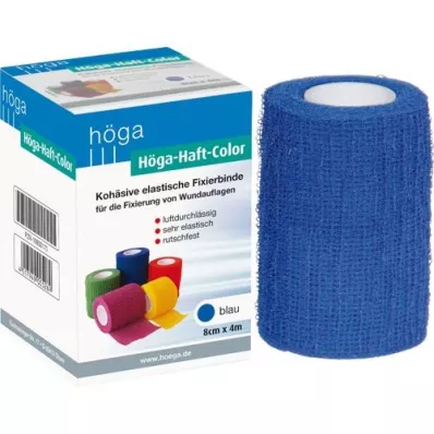 HÖGA-HAFT Barevná fixační páska 8 cm x 4 m modrá, 1 ks